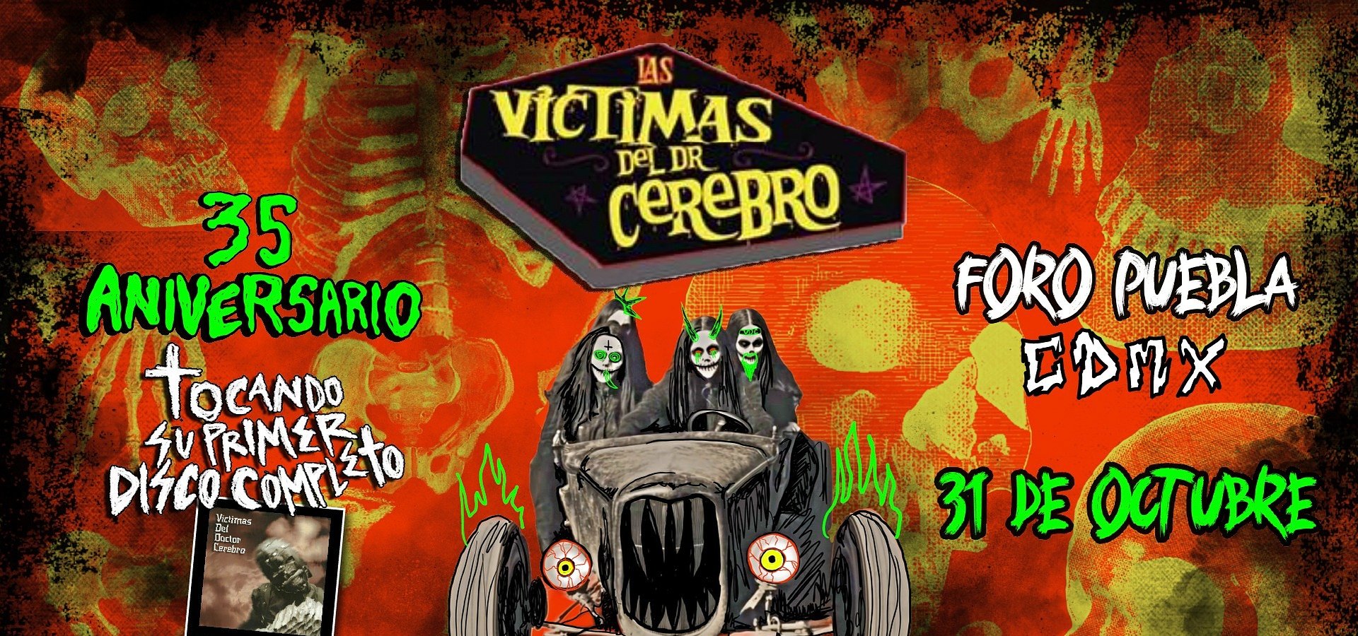 Invitación Conferencia de Prensa Las Víctimas del Dr. Cerebro