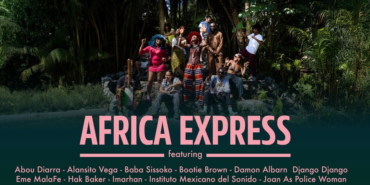 El viaje onírico y ecléctico de Africa Express, que ha traspasado barreras musicales, culminará su travesía en la CDMX