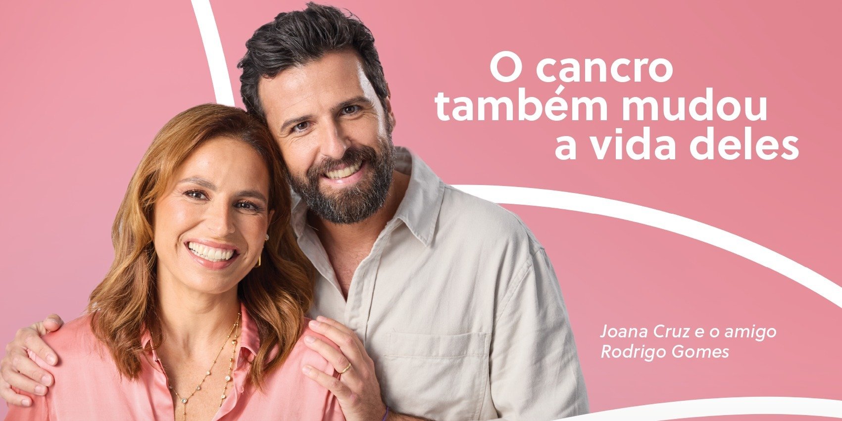 Joana Cruz e Rodrigo Gomes dão rosto à campanha da Lusíadas Saúde sobre rastreio precoce do cancro da mama