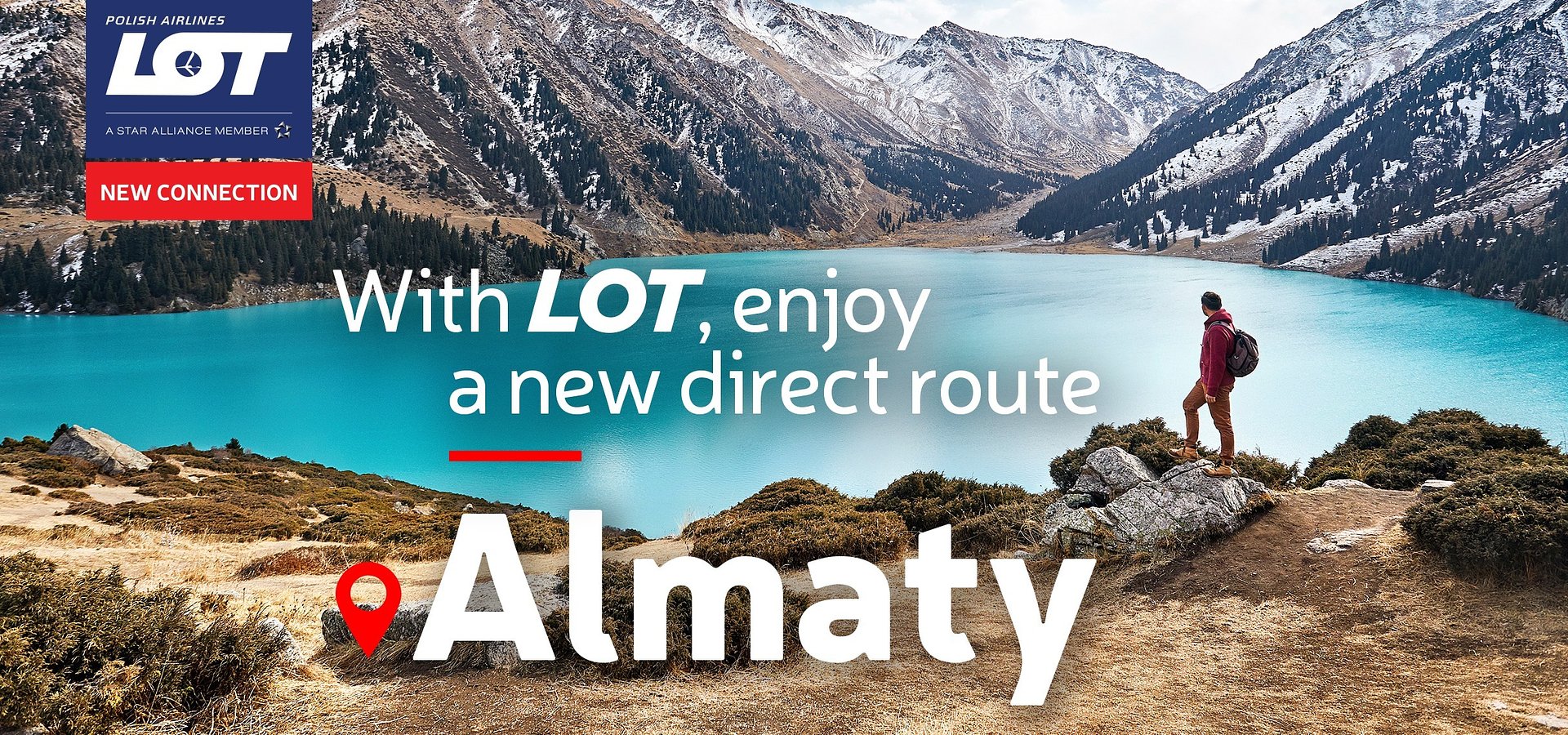 Kazakhstan’s former capital joins LOT Polish Airlines’ flight network! The national carrier takes off with a new flight to Almaty