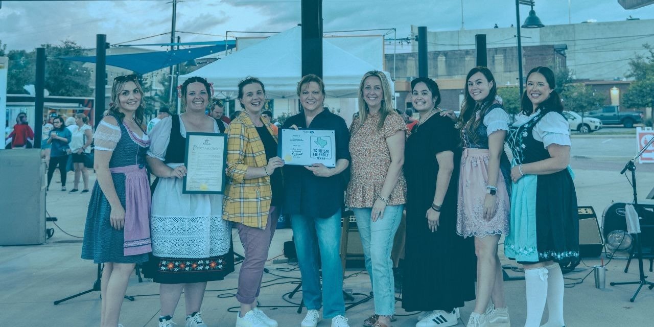 City of Temple Celebrates Tourism Friendly Texas Certification at Oktoberfest
