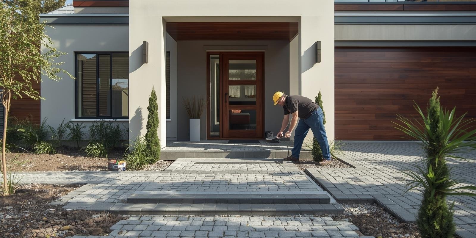 Raport z rynku: układanie kostki brukowej