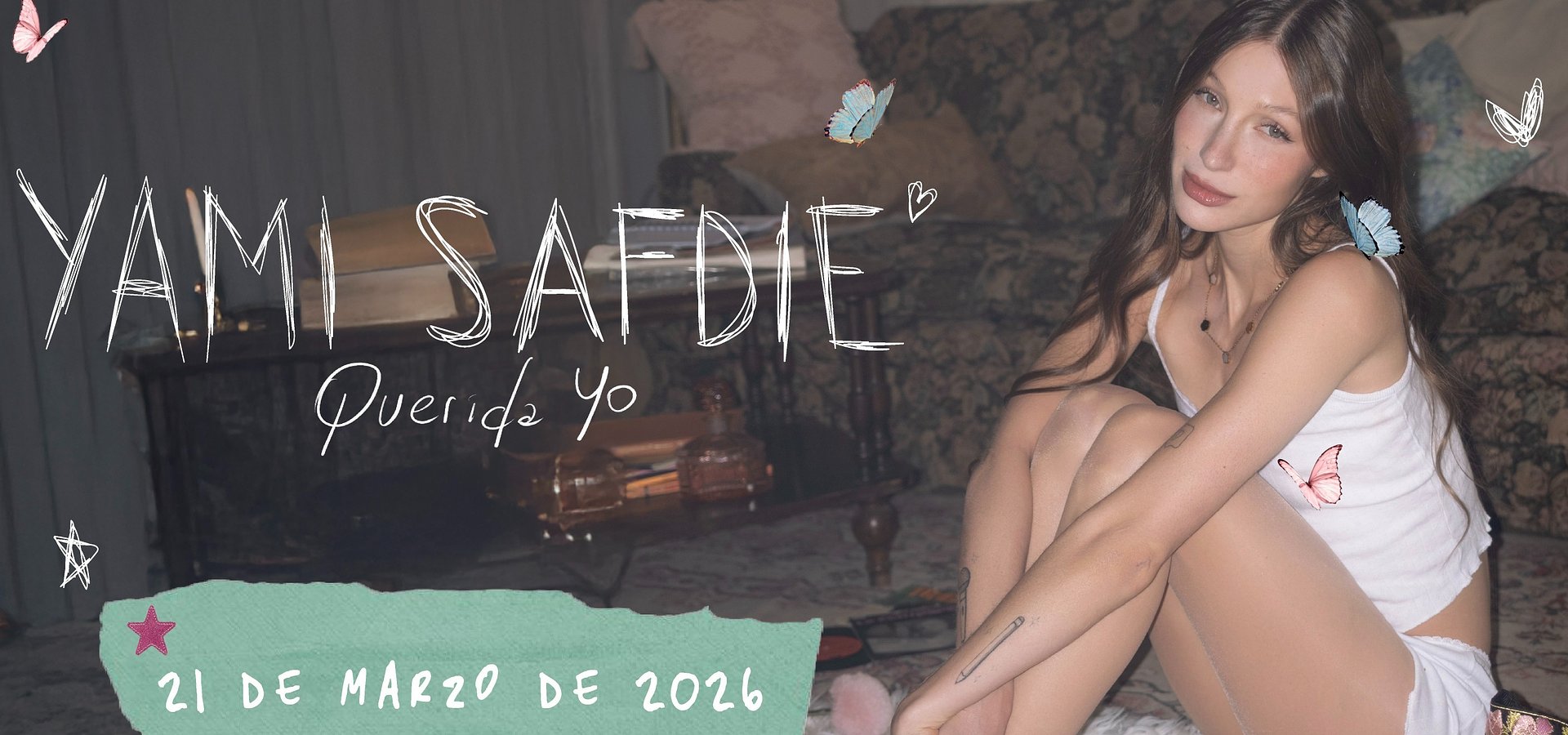 La argentina Yami Safdie iluminará la CDMX con su pop y energía