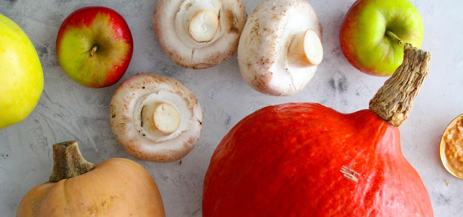 Gdy spotkają się dynia, pieczarka i jabłko