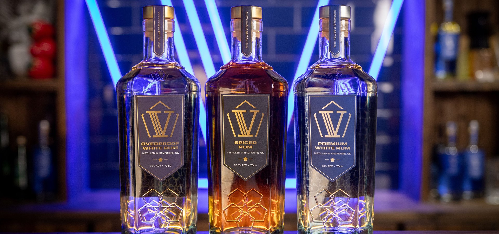 V Rum Raises the Bar for British Spirits with Launch of New 100% Recycled Glass Bottle