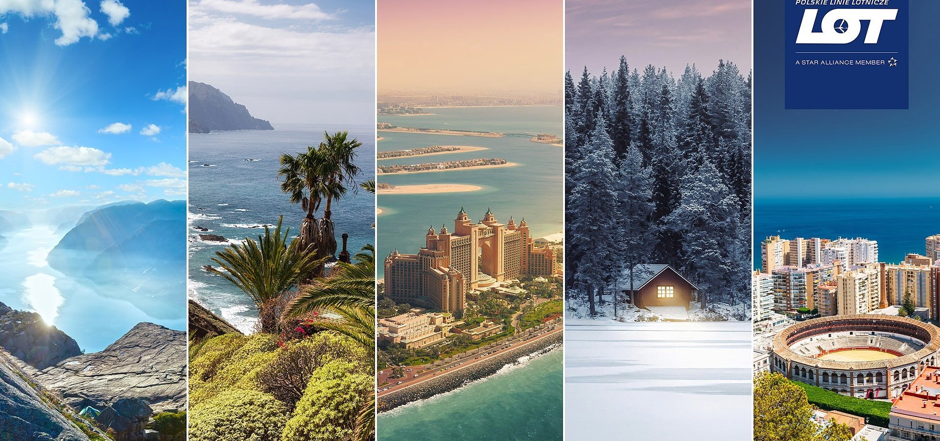 Zimowa siatka połączeń PLL LOT: nowe kierunki i słoneczne powroty - inspiracje na sezon pełen podróży