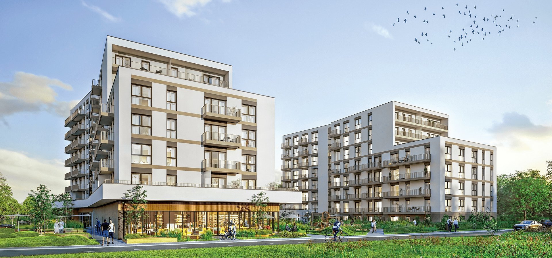 Resi Capital buduje „przestrzeń, która otula” w Katowicach. Rusza realizacja Osiedla Jankego