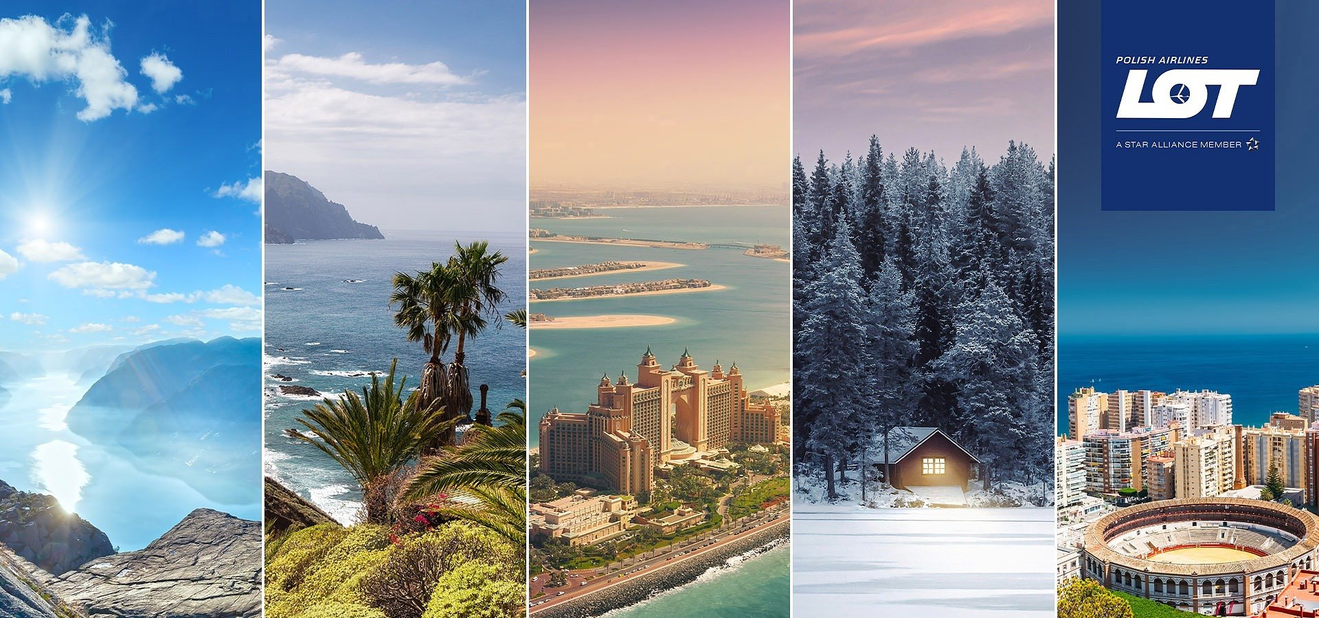 LOT Polish Airlines launches its winter flight network: new destinations and sunny returns - multiple inspirations for a season full of travel