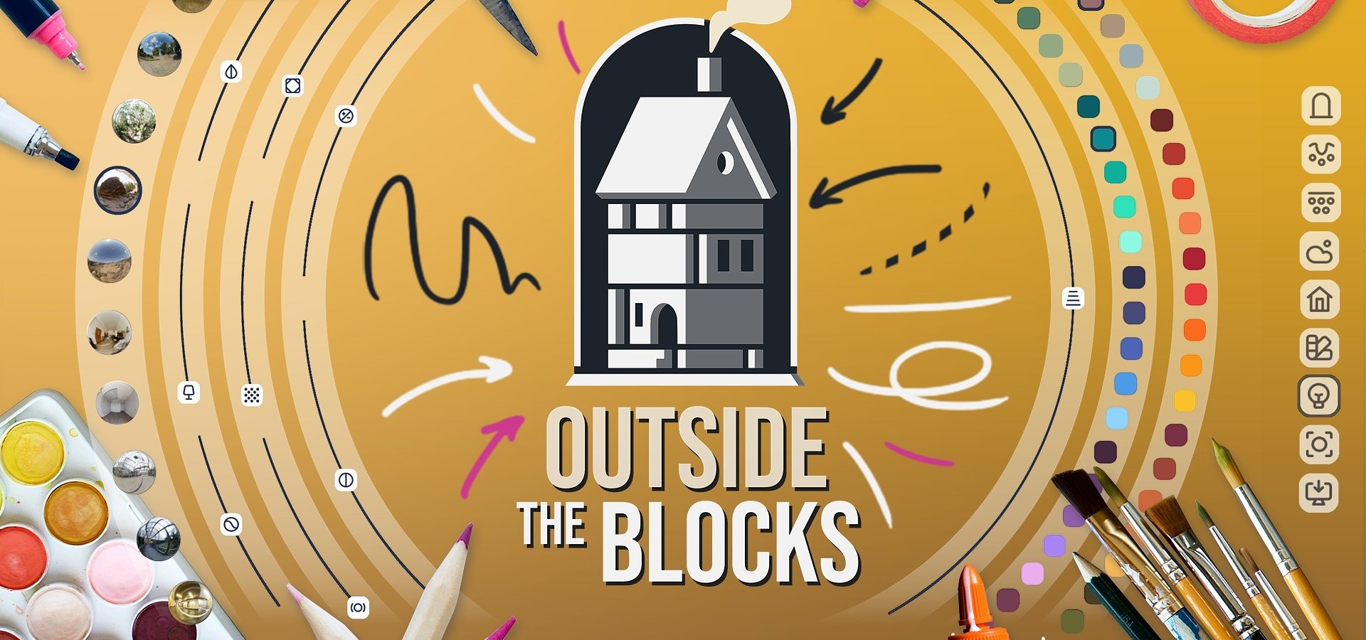 Unleash your creativity by building castles, taverns, and... chicken coops! Outside the Blocks is out now!