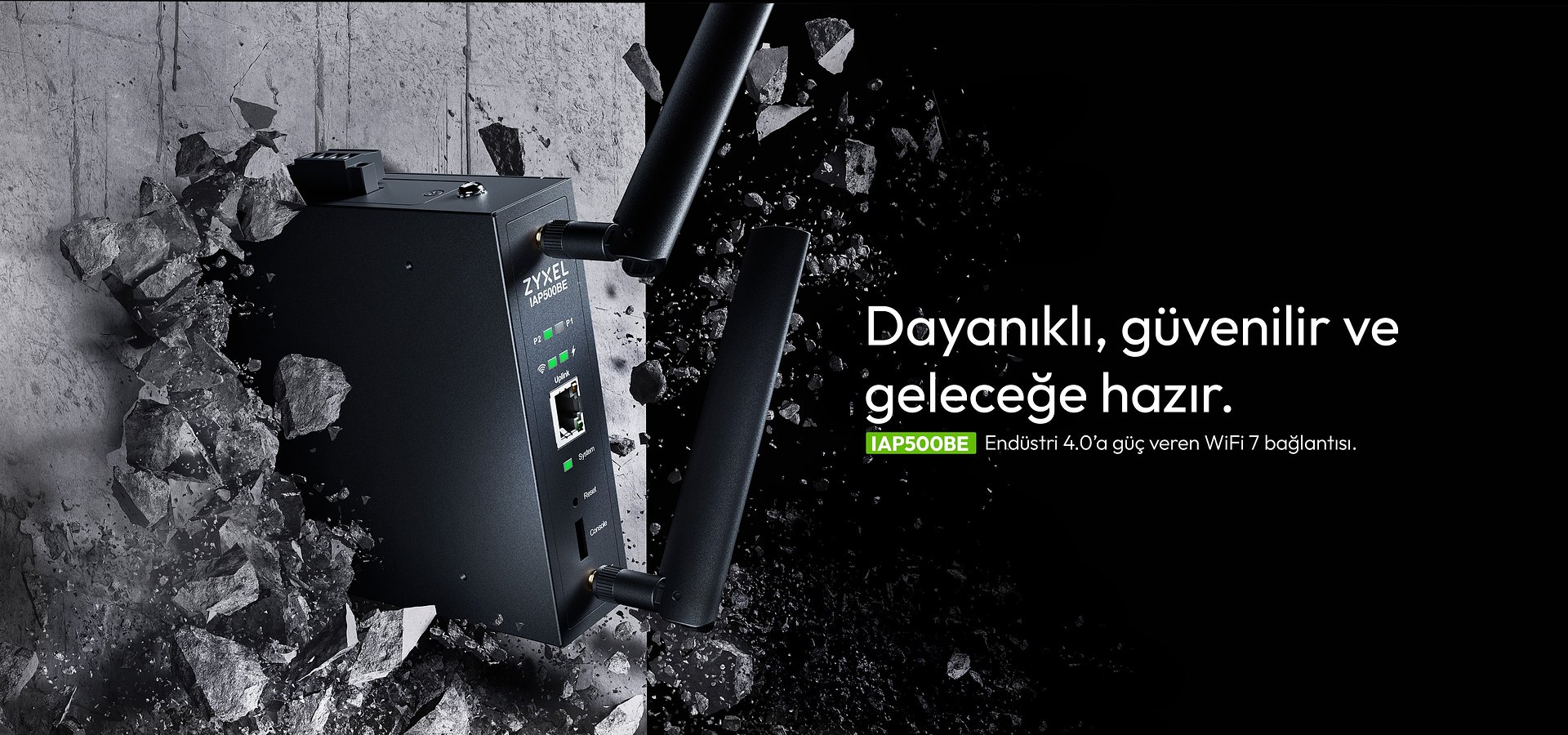 Zyxel Networks, Endüstri 4.0 dijital dönüşümünü hızlandırmak için ilk endüstriyel WiFi 7 access point’i piyasaya sürdü