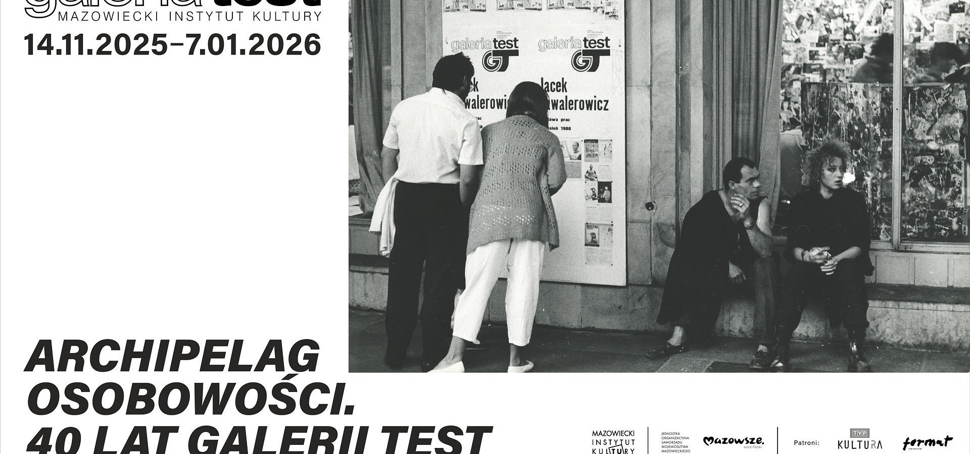 Archipelag osobowości. 40 lat Galerii Test już od 14 listopada!