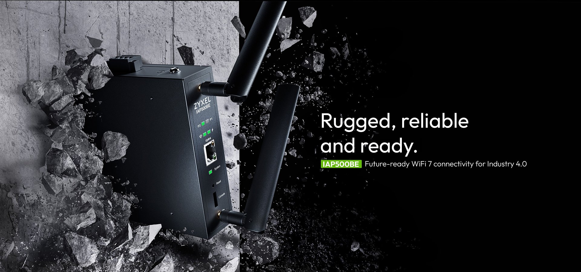 Zyxel Networks bringt den ersten industriellen WiFi 7 Access Point auf den Markt, um die digitale Transformation der Industrie 4.0 zu beschleunigen