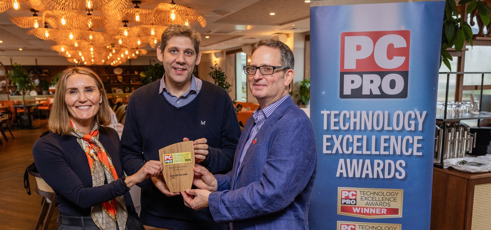 Zyxel Networks’ USG Flex 50HP named Security Hardware of the Year in PC PRO Technology Excellence Awards 2025