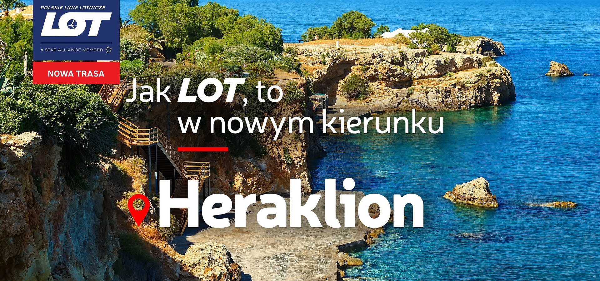 Wymarzony urlop na Krecie z PLL LOT! Bezpośrednie połączenie z Warszawy do Heraklionu już w sprzedaży