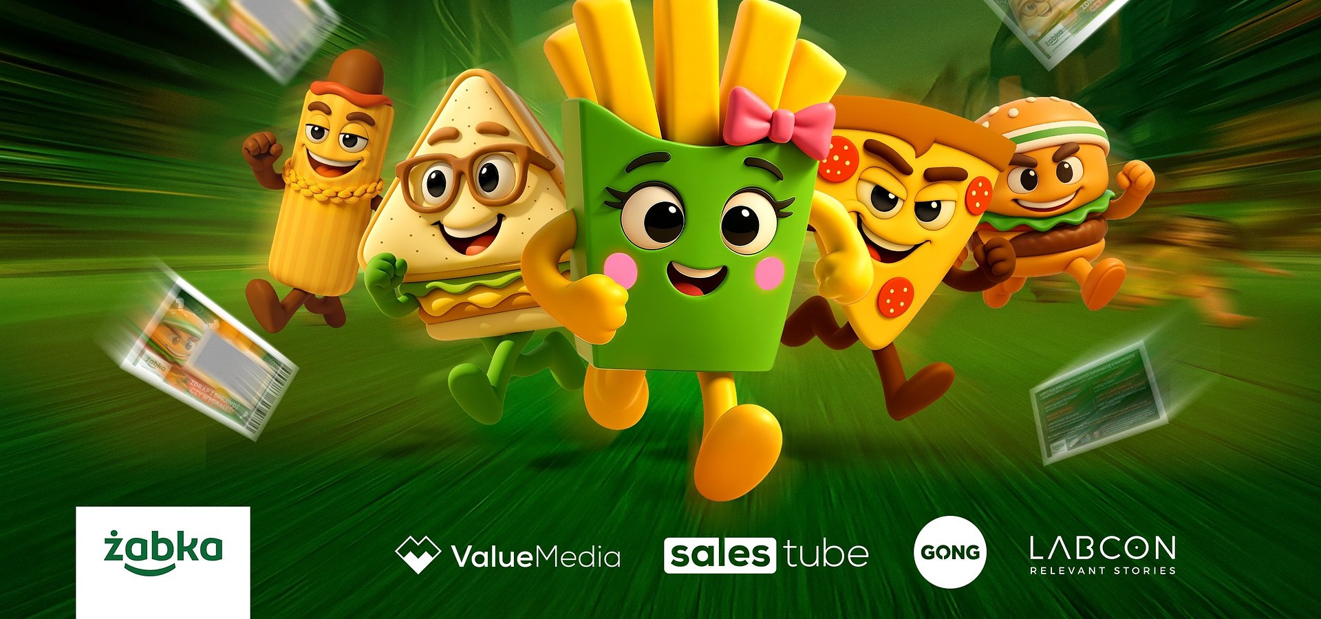 Żabka rusza z loterią „Łap GIGA Foodziki w Żabce dzięki zdrapce”. Value Media koordynuje kampanię 360