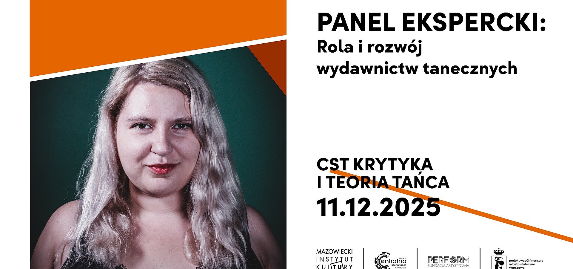 CENTRALNA SCENA TAŃCA Rola i rozwój wydawnictw tanecznych | panel ekspercki, 11 grudnia