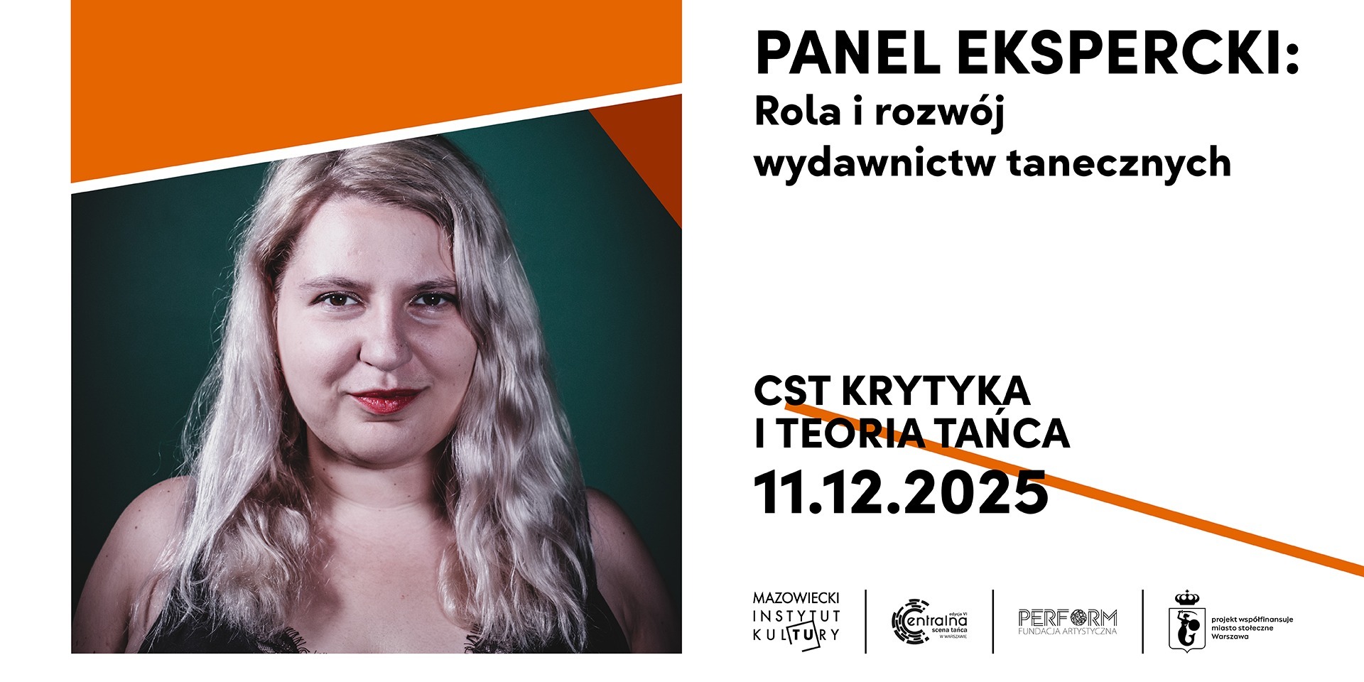 CENTRALNA SCENA TAŃCA Rola i rozwój wydawnictw tanecznych | panel ekspercki, 11 grudnia