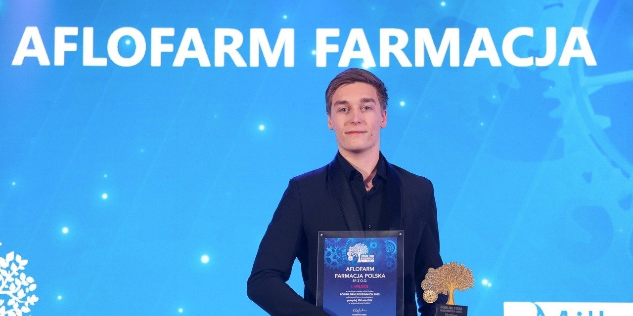 Aflofarm zwycięzcą w VIII Rankingu Firm Rodzinnych Forbes w Łodzi
