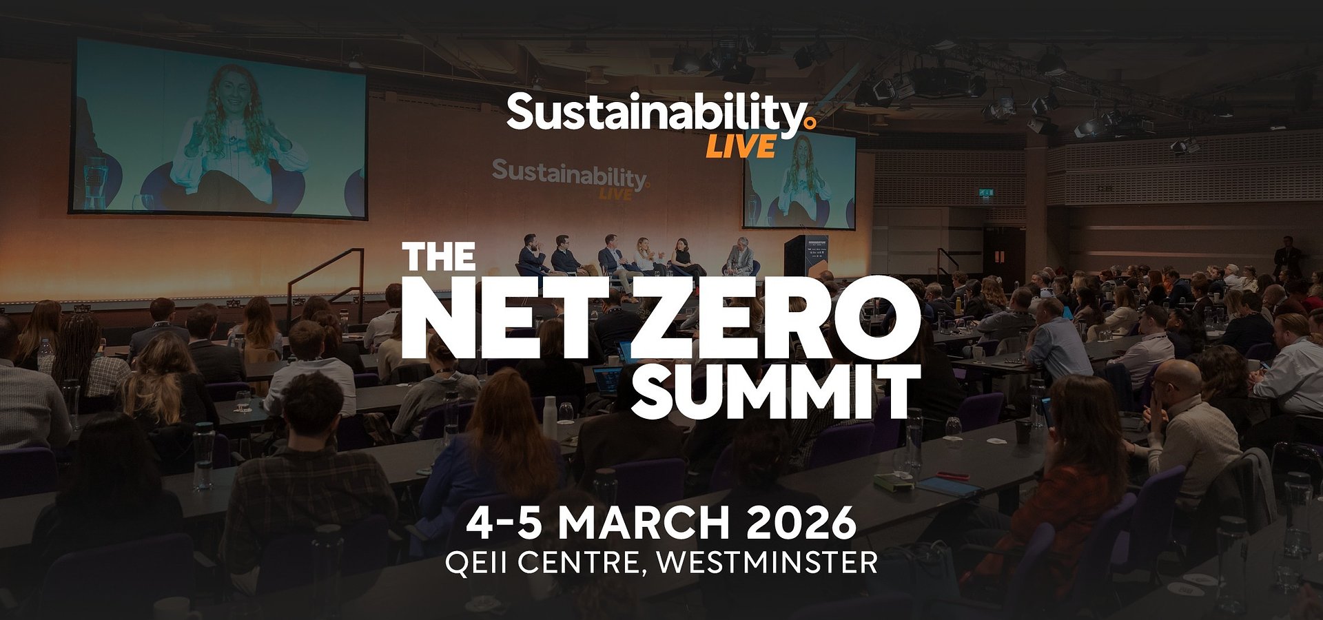 Sustainability LIVE: The Net Zero Summit 2026 – Returns to London March 2026