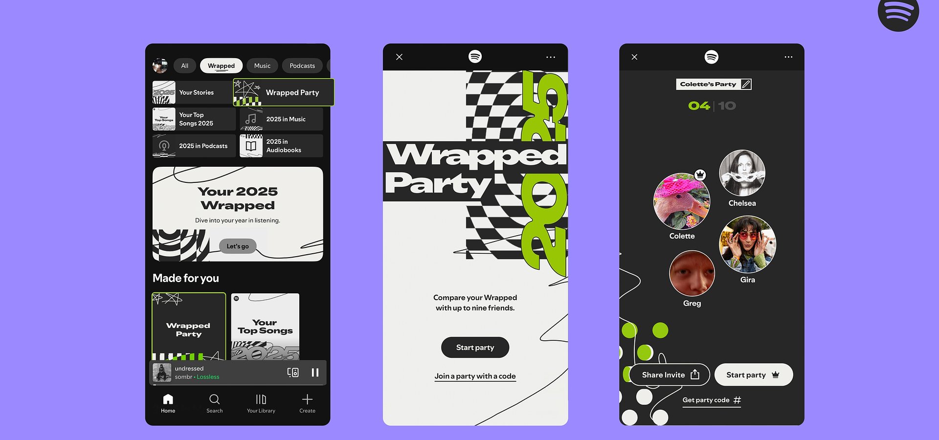 2025 Wrapped wird zum Gruppenerlebnis: Spotify startet die „Wrapped Party“