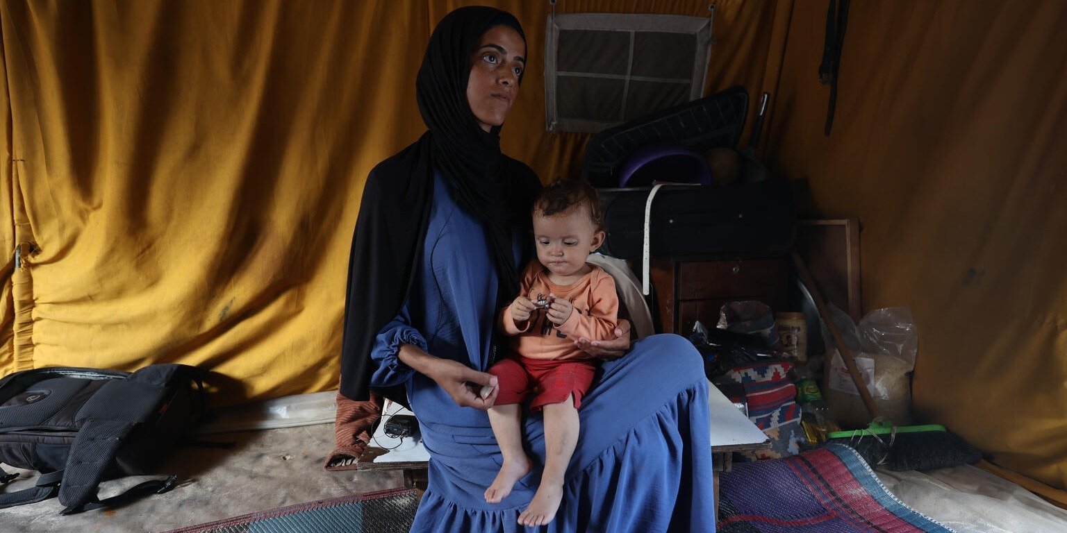 Bezbronne od urodzenia. Konsekwencje niedożywienia i stresu matek w Strefie Gazy