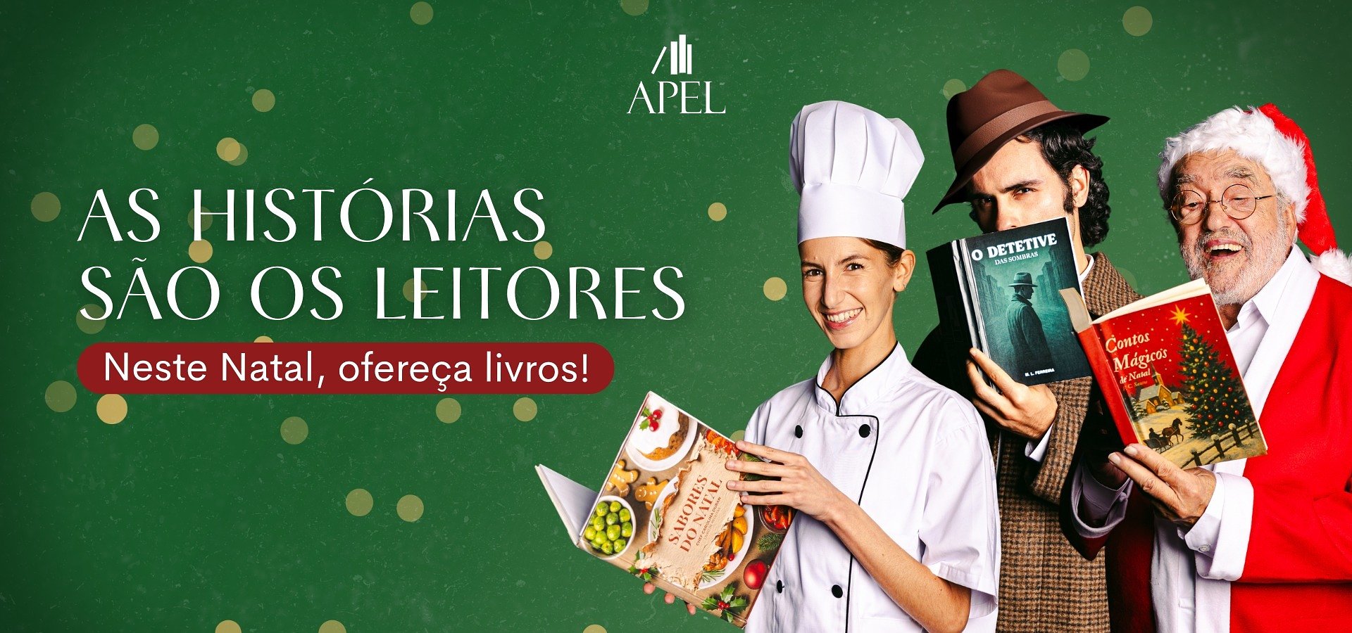 APEL lança campanha de Natal “As histórias são os Leitores” e apela à oferta de livros nesta quadra