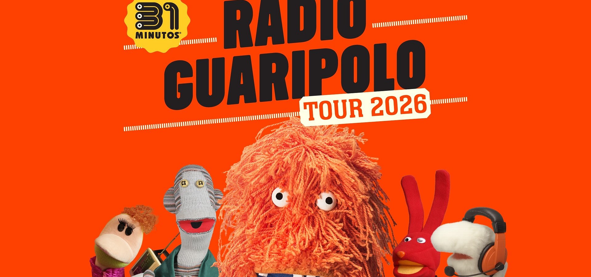 El Show del noticiero más famoso de Chile, 31 Minutos, presentará los hits de la serie con un Nuevo Flow a lo “Chicago Blues” por ​la República Mexicana