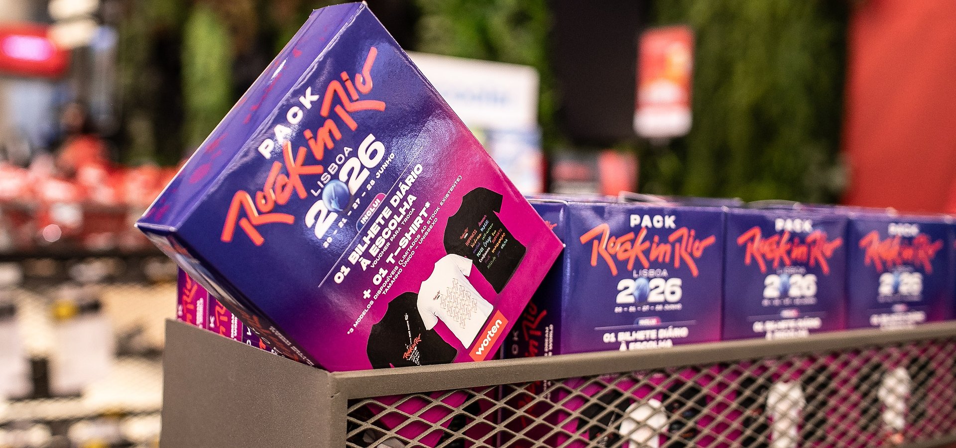 O PRESENTE PERFEITO PARA ESTE NATAL: PACK ROCK IN RIO DISPONÍVEL NAS LOJAS WORTEN