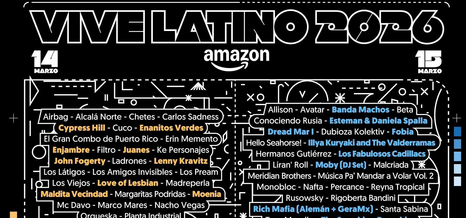 Vive Latino revela su line up por días: el reencuentro con nuestra visión sonora