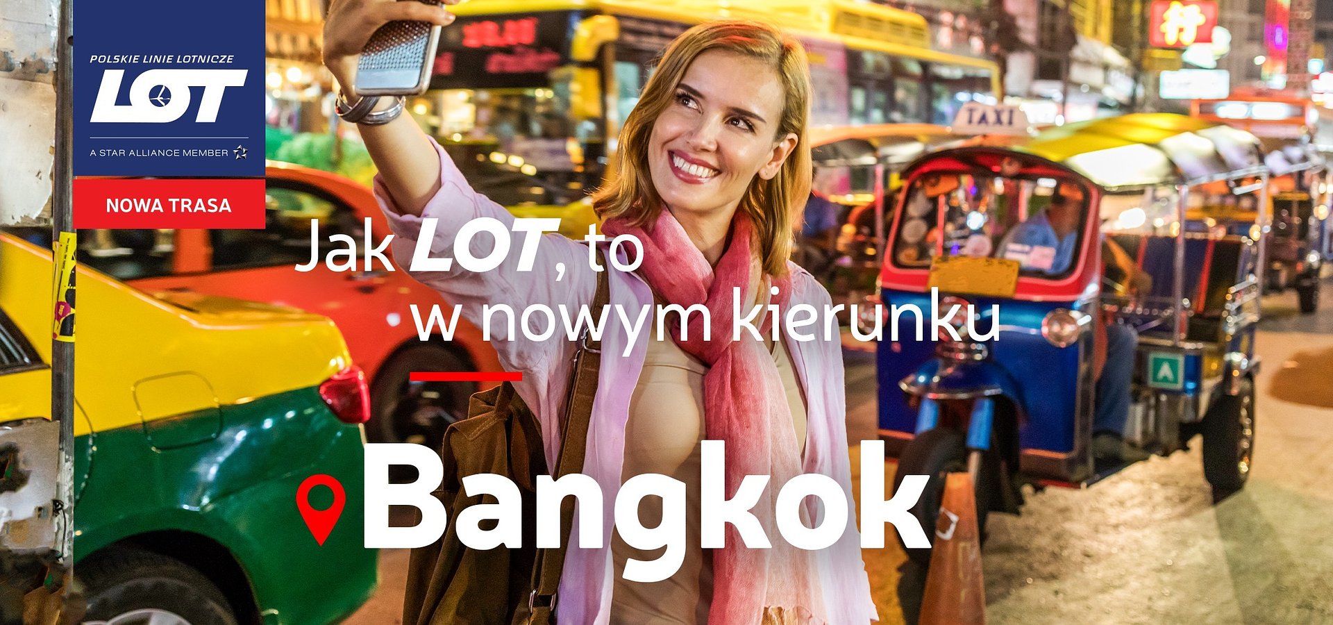 Polskie Linie Lotnicze LOT poszerzają swoją siatkę o kolejne połączenie dalekodystansowe. Tym razem narodowy przewoźnik zaprasza do Bangkoku