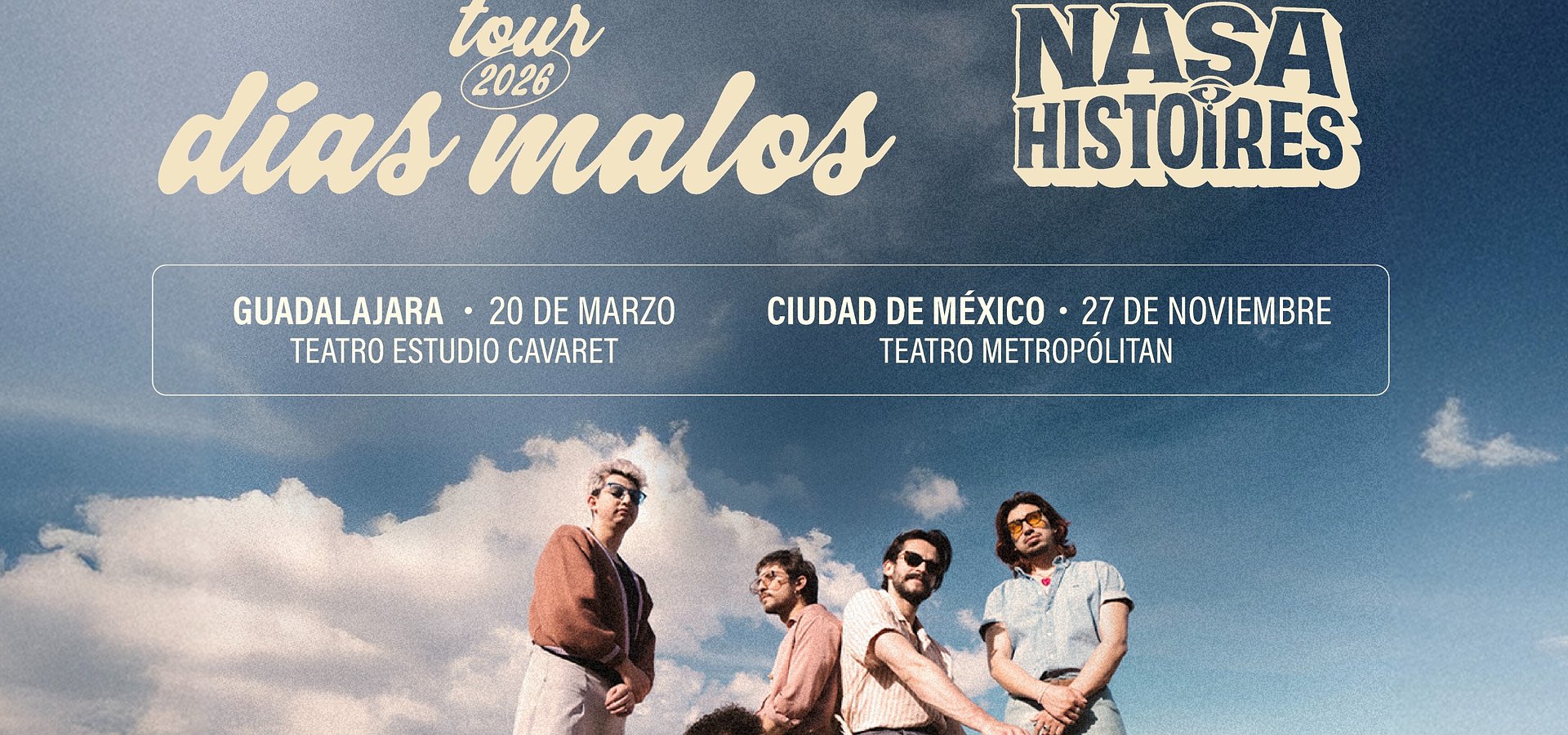 El fenómeno viral de Los Andes, Nasa Histoires, se presentará en Guadalajara y la Ciudad de México