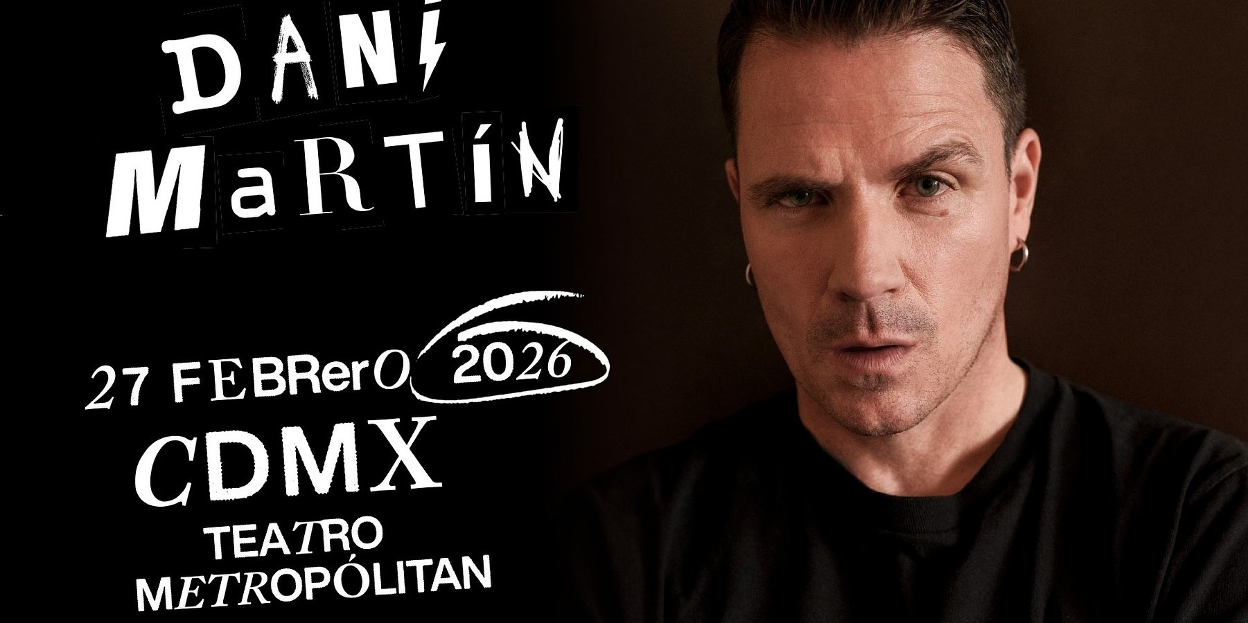 Dani Martín regresa con la fuerza de sus himnos para celebrar 25 años de carrera