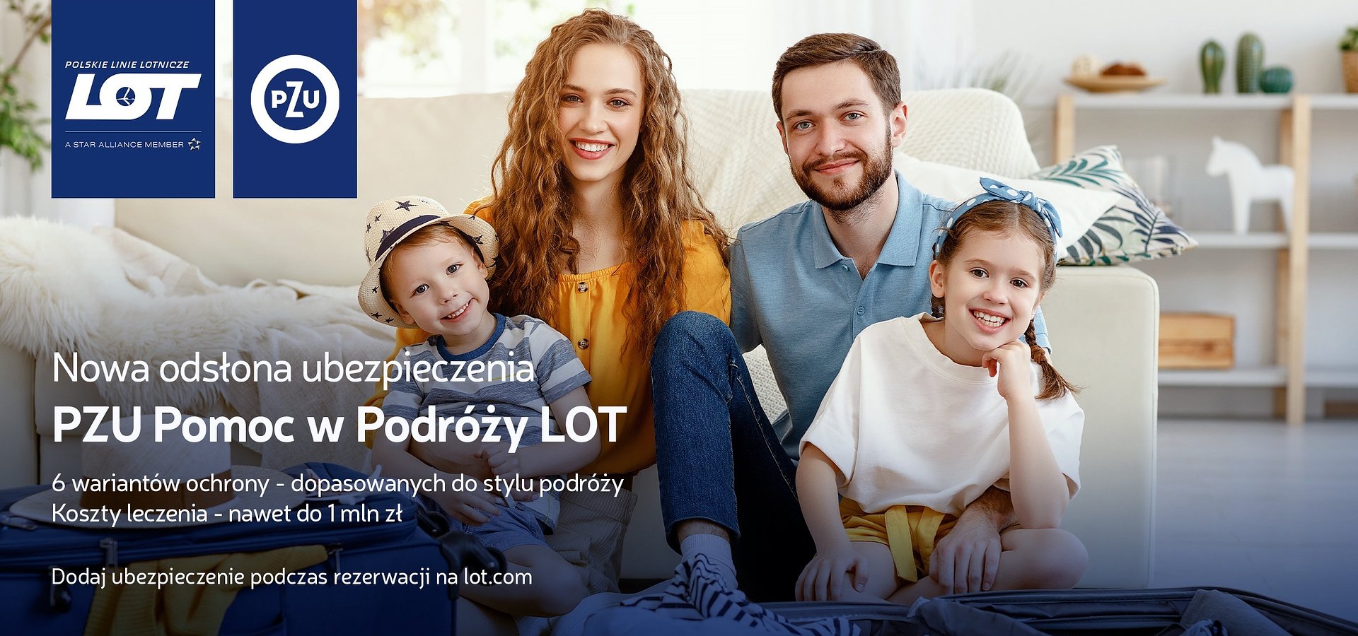 Nowa odsłona ubezpieczenia „PZU Pomoc w Podróży LOT” – kompleksowa ochrona dla podróżnych