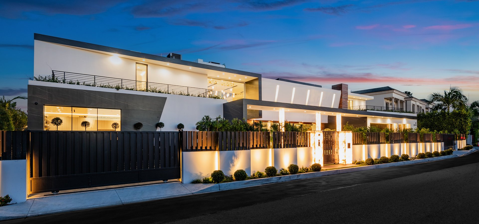 Contemporary Architectural Estate Poised Above Bel Air with Sweeping City, Canyon & Reservoir Views Listed for $38,000,000 by Coldwell Banker Realty