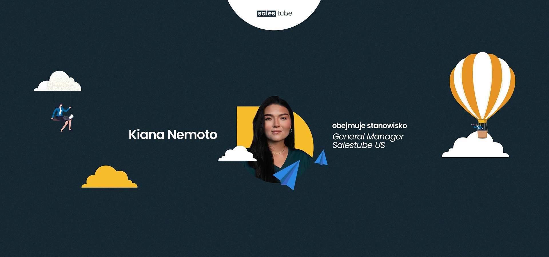 Kiana Nemoto obejmuje stanowisko General Manager Salestube US