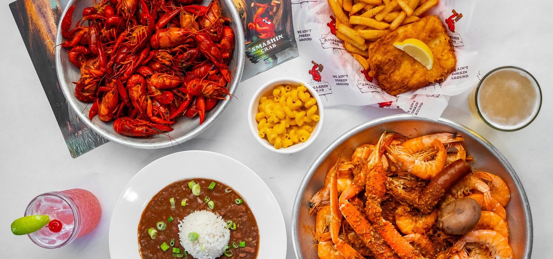 Smashin Crab Welcomes Back Crawfish and Introduces New Menu Items