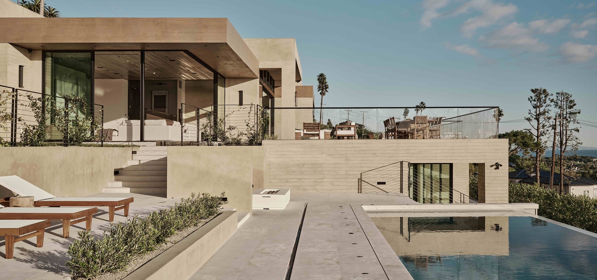 Exceptional Organic Modern Architectural Home Designed by Atana Collective & Built by Aksel Development on Nearly 1.25 acres Listed for $13,695,000 by Coldwell Banker Realty