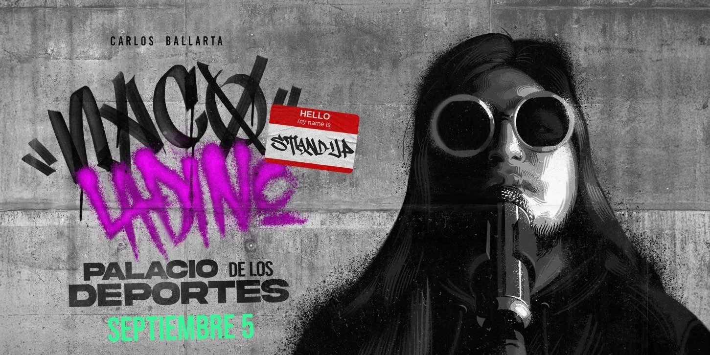 CARLOS BALLARTA HARÁ HISTORIA: NACO LADINO, EL PRIMER SHOW DE STANDUP EN CONQUISTAR EL PALACIO DE LOS DEPORTES