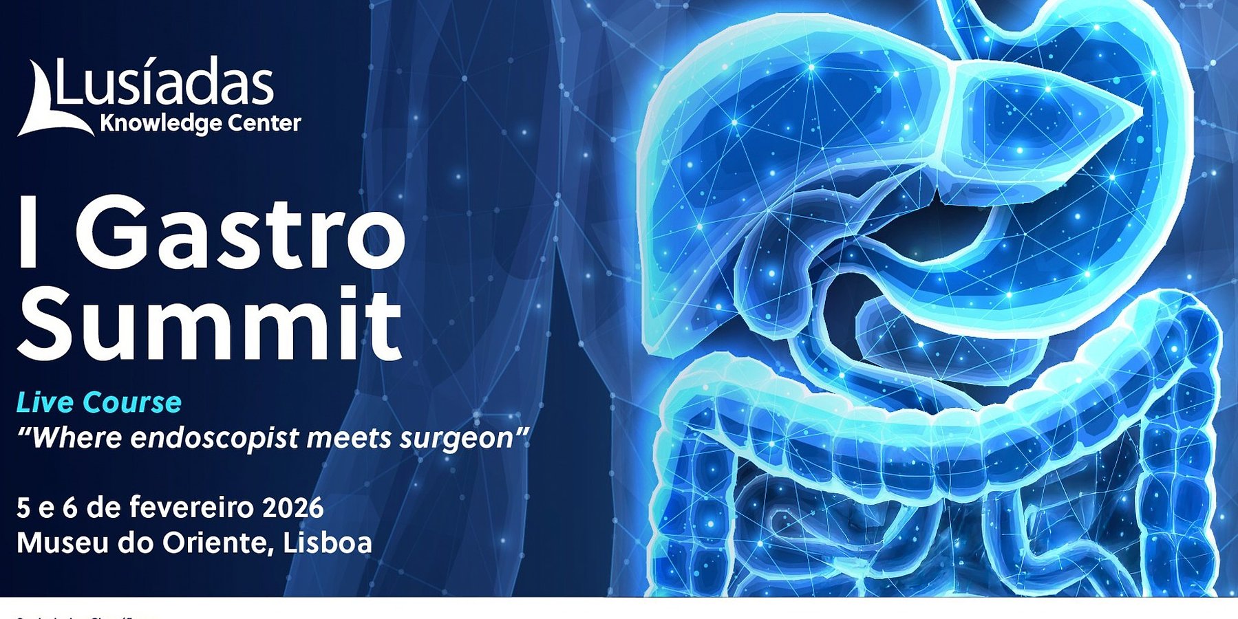 Lusíadas Saúde promove 1.ª edição do Gastro Summit com cirurgias em direto e inovação clínica em saúde digestiva