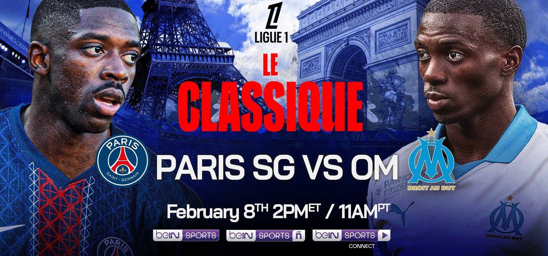Le Classique returns to beIN SPORTS this Sunday as PSG hosts Marseille
