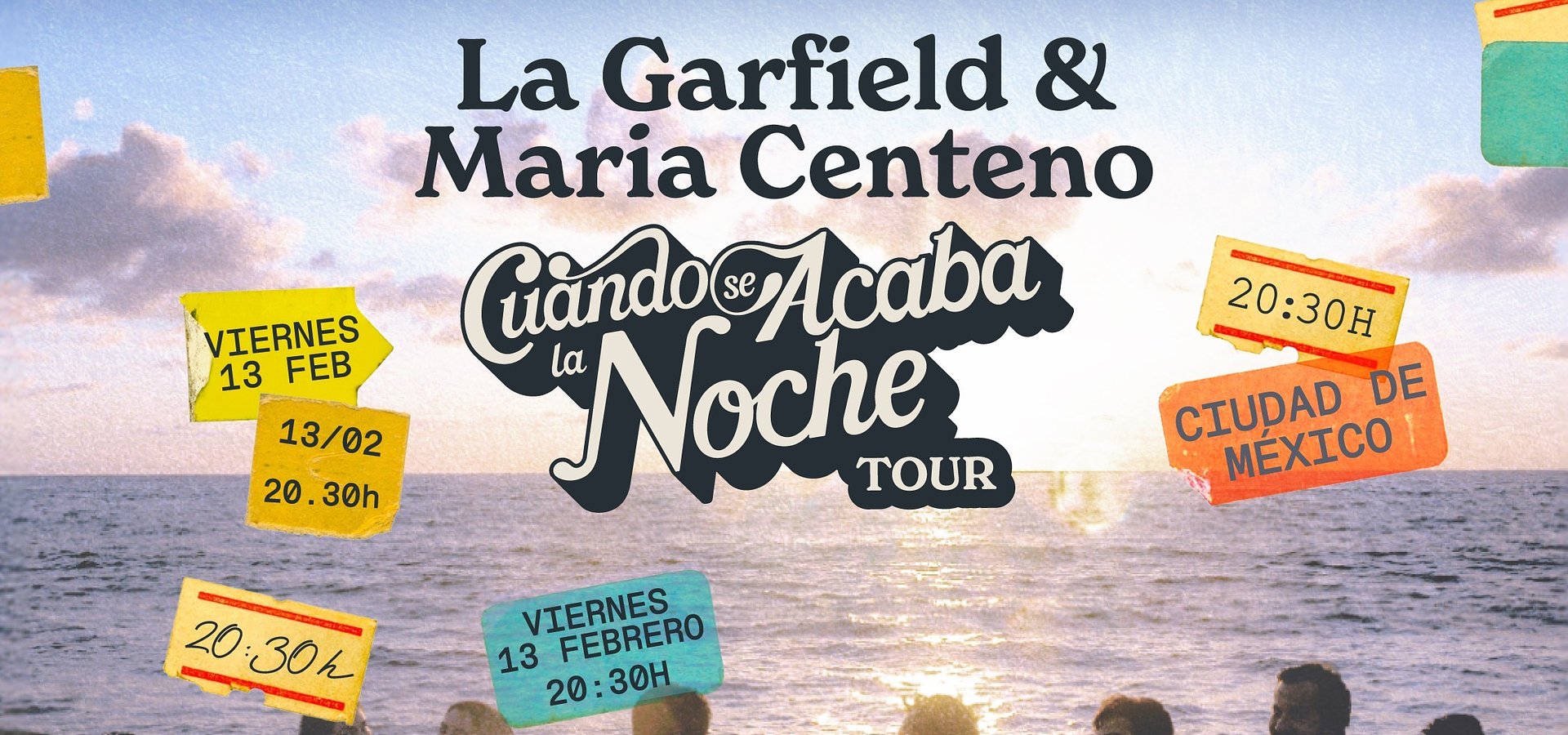Invitación Conferencia de Prensa La Garfield & María Centeno