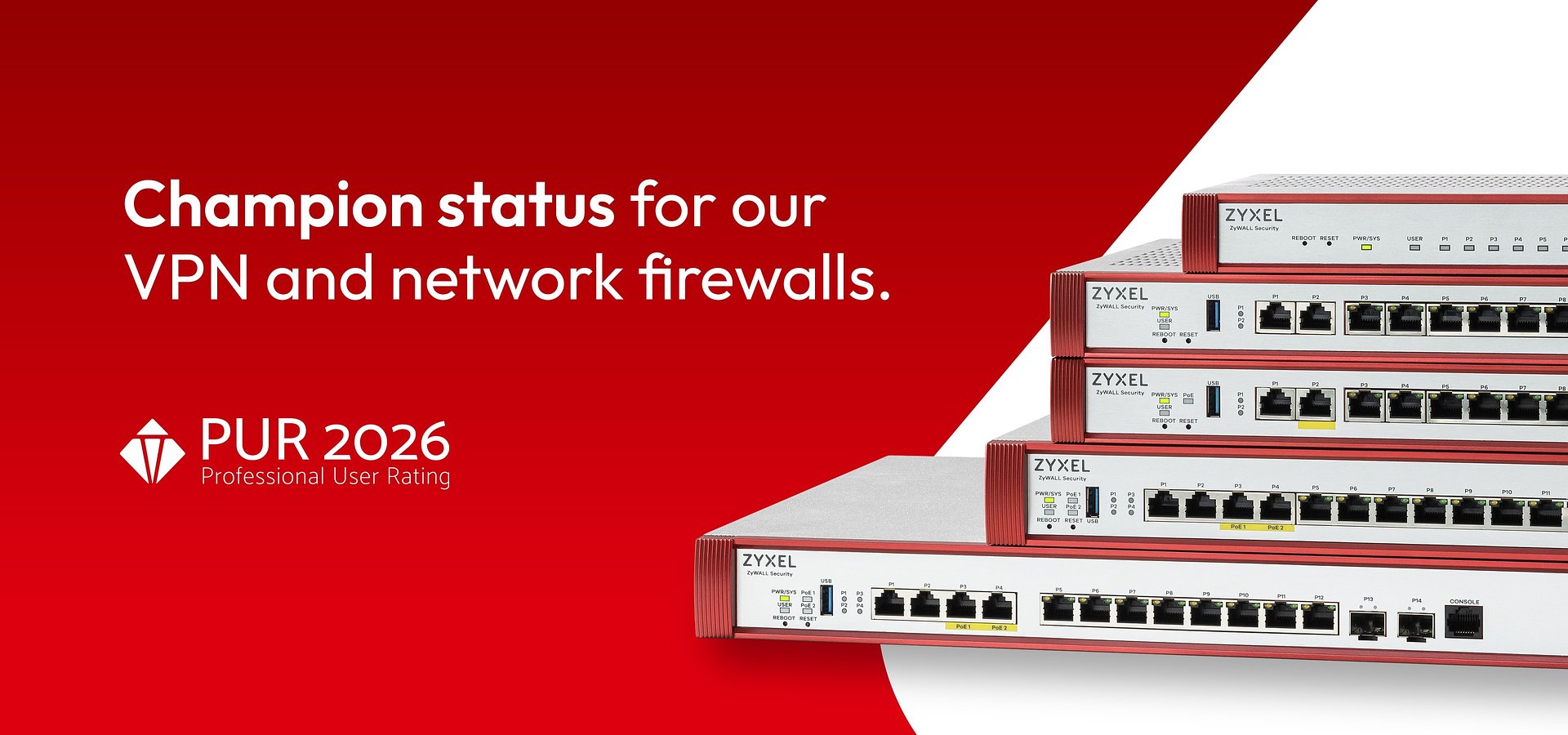 Zyxel Networks given Champion ranking for firewalls and VPNs in latest techconsult security survey