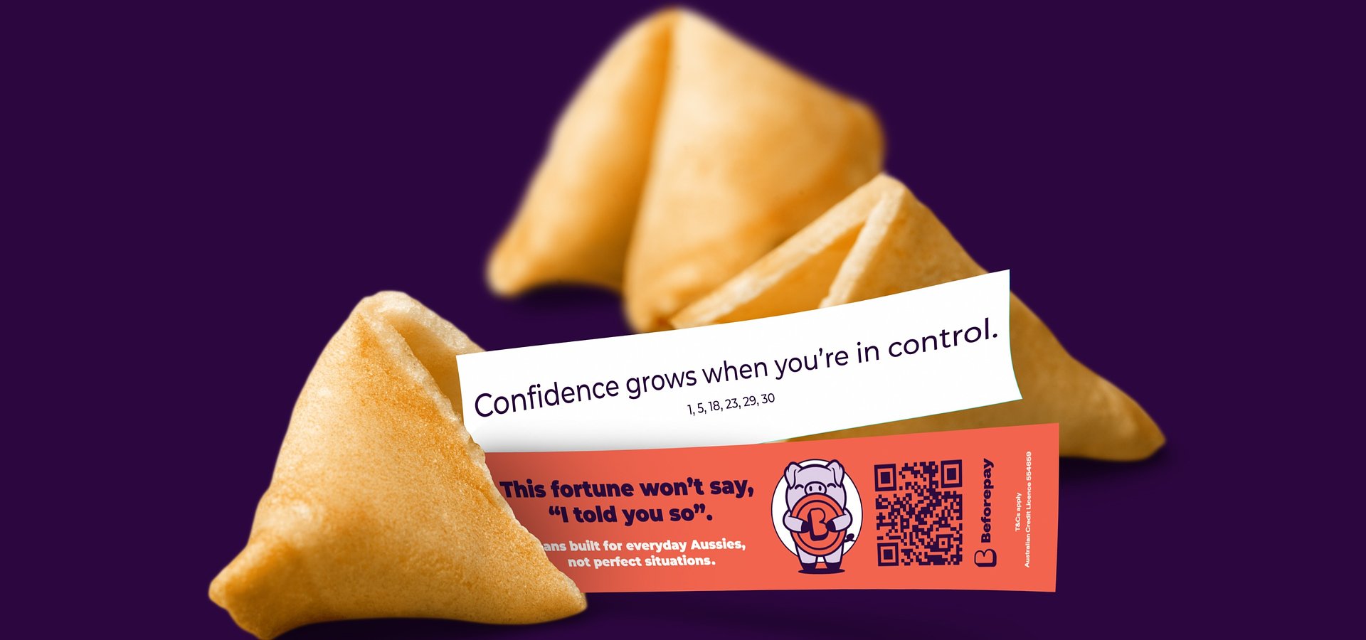 Beforepay hides a surprise inside half a million fortune cookies.