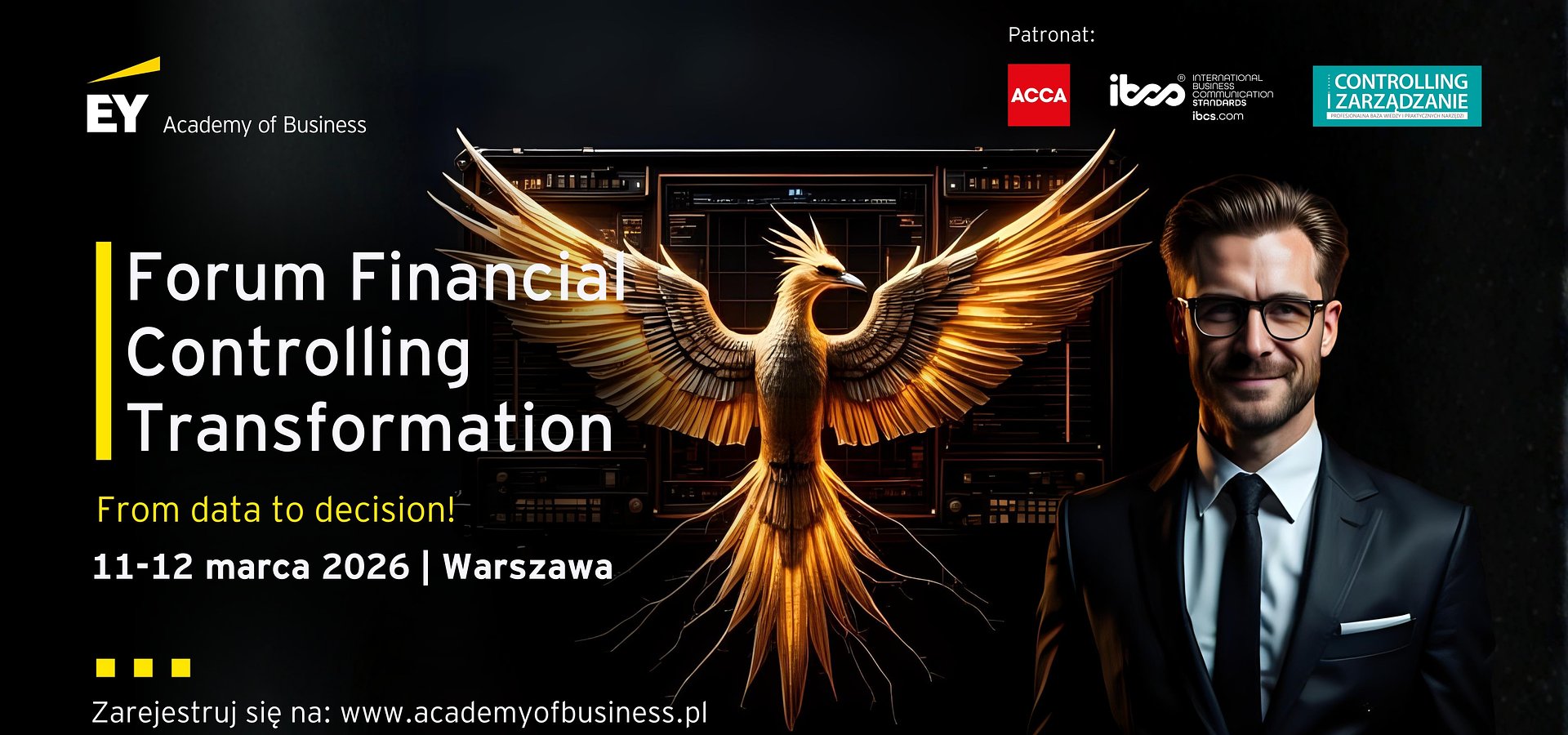 Forum Financial Controlling Transformation 2026: ACCA patronem wydarzenia