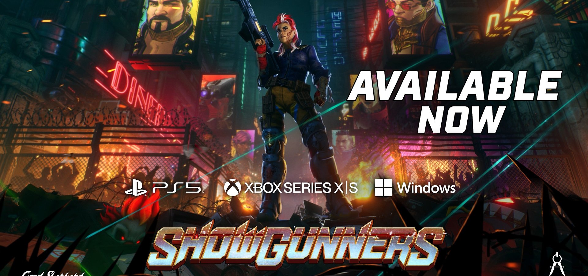 Showgunners is now available on consoles! You won’t be able to look away from this gory reality show