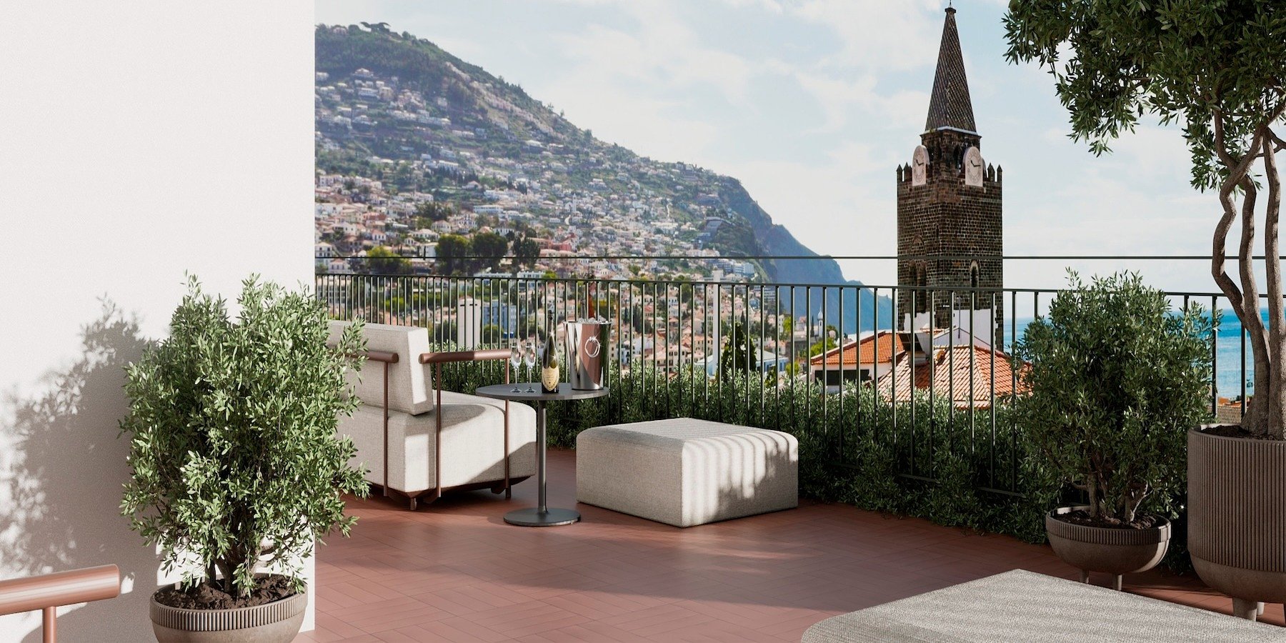 Edifício modernista assinado por Raul Chorão Ramalho renasce no centro do Funchal como empreendimento residencial de luxo