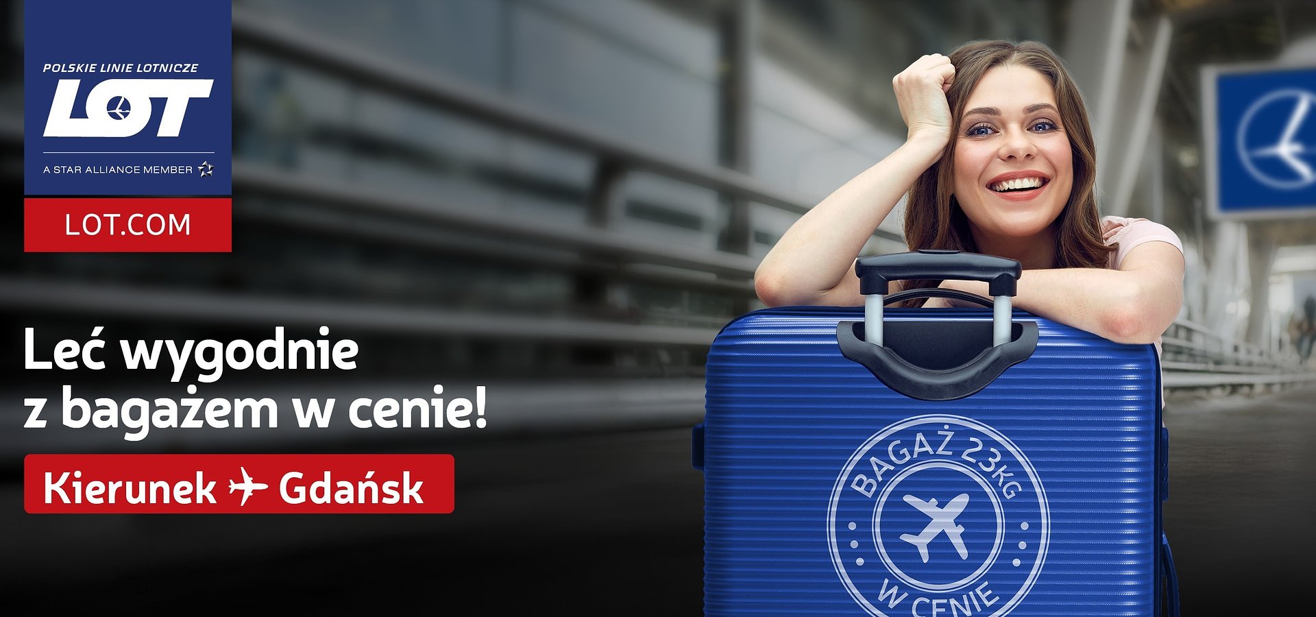 Ważne, że z bagażem rejestrowanym w cenie! Rejsy z Gdańska do Oslo już od 199 zł!