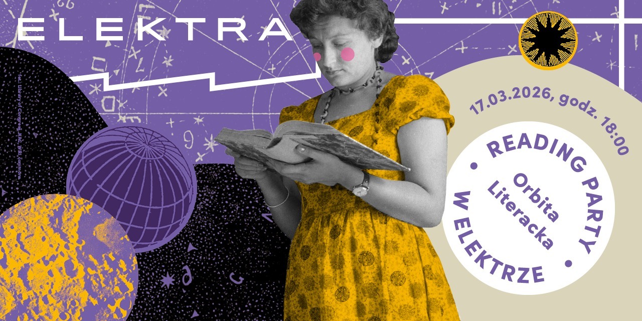 ORBITA LITERACKA | 17 marca | spotkanie #2 ‒ wydarzenie dla wszystkich miłośników_czek czytania oraz wspólnych spotkań przy kawie i muzyce