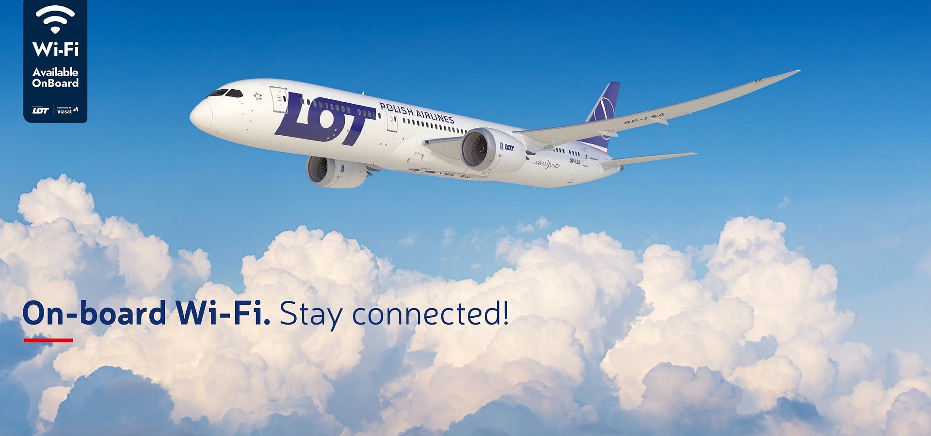 LOT Polish Airlines commences the process of equipping its aircraft with in-flight Wi-Fi