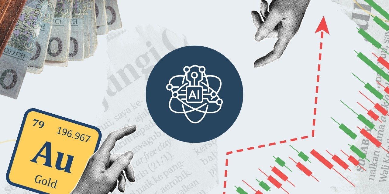 Strach przed AI, rekordy złota i cisza przed ruchem stóp